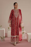Afrozeh Floral Charm Embroidered Lawn Unstitched 3Pc Suit AL-25-V5-01 Daina