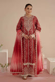 Afrozeh Floral Charm Embroidered Lawn Unstitched 3Pc Suit AL-25-V5-01 Daina
