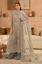 Ayzel Panache Embroidered Organza Unstitched 3Pc Suit ALF-24-V2-05 DASHA
