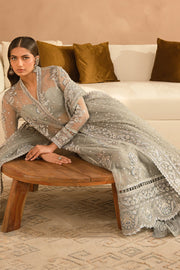Ayzel Panache Embroidered Organza Unstitched 3Pc Suit ALF-24-V2-05 DASHA