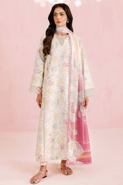Farasha Summer Essentials Embroidered Lawn Unstitched 3Pc Suit - Day Lily