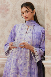 Ayzel Armelia Unstitched Printed Lawn 3Pc Suit AL-25-V1-10 Delilah