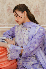 Ayzel Armelia Unstitched Printed Lawn 3Pc Suit AL-25-V1-10 Delilah