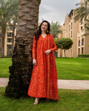 Faiza Saqlain AYA Embroidered Luxury Lawn Unstitched 3Pc Suit - DENISA