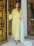 Maya by Faiza Faisal Embroidered Luxury Lawn Unstitched 3Pc Suit - Derya