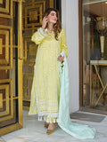 Maya by Faiza Faisal Embroidered Luxury Lawn Unstitched 3Pc Suit - Derya
