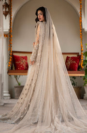 Zarin by Eleshia Unstitched Embroidered Net 3Pc Suit D-03 Elayne