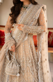 Zarin by Eleshia Unstitched Embroidered Net 3Pc Suit D-03 Elayne