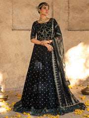 Rang Rasiya Shehnaiyan Embroidered Velvet Unstitched 3Pc Suit D-04 Sheherzade