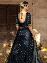 Rang Rasiya Shehnaiyan Embroidered Velvet Unstitched 3Pc Suit D-04 Sheherzade