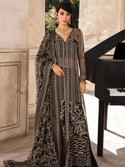 Rang Rasiya Shehnaiyan Embroidered Net Unstitched 3Pc Suit D-05 Layla