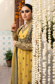 Zarin by Eleshia Unstitched Embroidered Organza 3Pc Suit D-05 Oriana