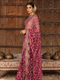 Rang Rasiya Shehnaiyan Embroidered Raw Silk Unstitched Saree D-06 Nafisa