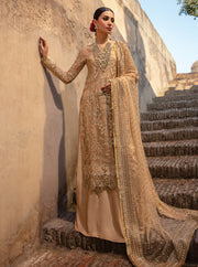 Rang Rasiya Shehnaiyan Embroidered Net Unstitched 3Pc Suit D-07 Zulaykha