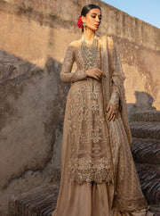Rang Rasiya Shehnaiyan Embroidered Net Unstitched 3Pc Suit D-07 Zulaykha