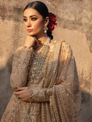 Rang Rasiya Shehnaiyan Embroidered Net Unstitched 3Pc Suit D-07 Zulaykha
