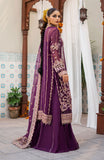 Zarin by Eleshia Unstitched Embroidered Bamber 3Pc Suit D-07 Medea