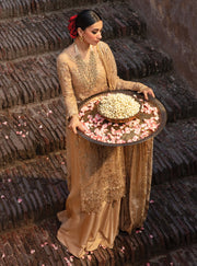 Rang Rasiya Shehnaiyan Embroidered Net Unstitched 3Pc Suit D-07 Zulaykha