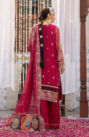 Zarin by Eleshia Unstitched Embroidered Bamber 3Pc Suit D-08 Narina