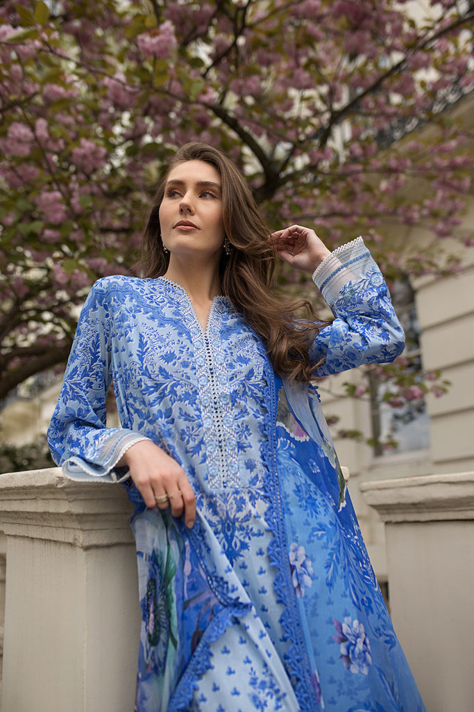 Sobia Nazir SN Basics Embroidered Lawn Unstitched 3Pc Suit D-01B