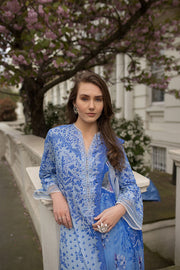 Sobia Nazir SN Basics Embroidered Lawn Unstitched 3Pc Suit D-01B