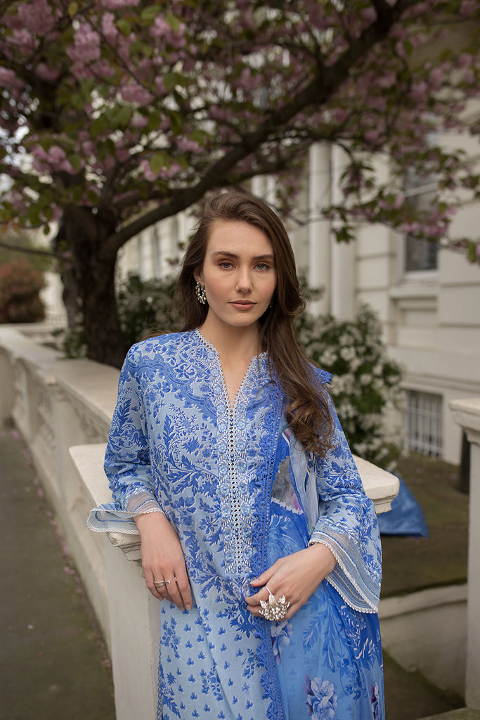 Sobia Nazir SN Basics Embroidered Lawn Unstitched 3Pc Suit D-01B