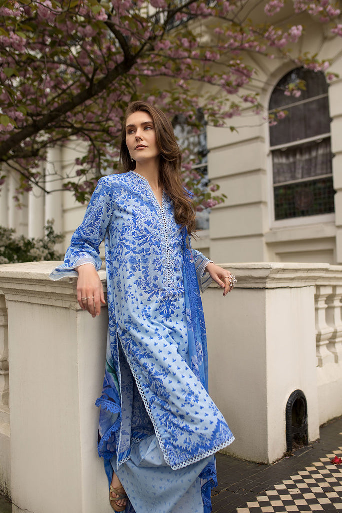 Sobia Nazir SN Basics Embroidered Lawn Unstitched 3Pc Suit D-01B