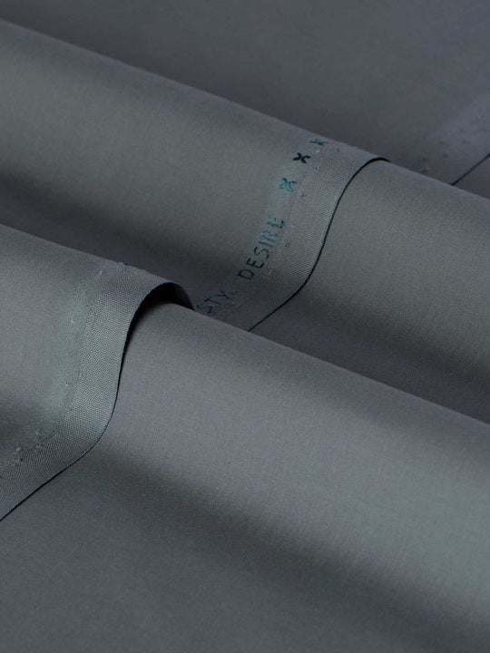 Desire by Dynasty Fabrics Men's Unstitched Blended Suit - Graphite
