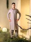 Desire by Dynasty Fabrics Men's Unstitched Blended Suit - Coffee