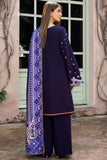 Farasha Embroidered Khaddar Unstitched 3Pc Suit - Dewsay