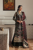 Afrozeh Shehnai Embroidered Organza Unstitched 3Pc Suit AFS-25-08 DHANAК