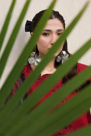 Rang Rasiya Florence Festive Embroidered Lawn Unstitched 3Pc Suit - DILARA