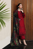 Rang Rasiya Florence Festive Embroidered Lawn Unstitched 3Pc Suit - DILARA