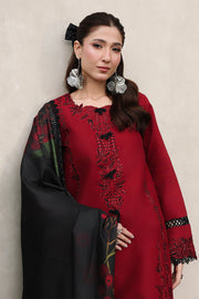 Rang Rasiya Florence Festive Embroidered Lawn Unstitched 3Pc Suit - DILARA
