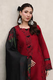 Rang Rasiya Florence Festive Embroidered Lawn Unstitched 3Pc Suit - DILARA