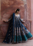 Hussain Rehar Festive Embroidered Korean Raw Silk Unstitched 3Pc Suit - DILL AFROZ