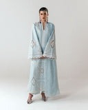 Jugnu Lahore Spring Summer Unstitched Embroidered Cotton 3Pc Suit - Dira