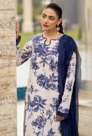 Diva by Humdum Embroidered Karandi Unstitched 3Pc Suit D-04