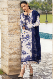 Diva by Humdum Embroidered Karandi Unstitched 3Pc Suit D-04