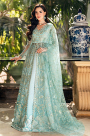 Mushq Mann Mein Tu Embroidered Net Unstitched 3Pc Suit MWD-06 DOU PAL
