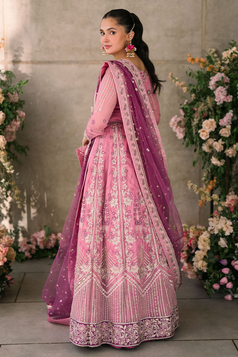 Mushq Mastani Evening Embroidered Chiffon Unstitched 3Pc Suit MCH-08 DUA