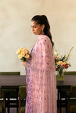 Afrozeh Daybreak Embroidered Lawn Unstitched 3Pc Suit - DUSK LACED