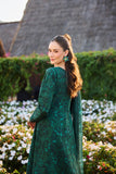 Farasha Summer Escape Embroidered Lawn Unstitched 3Pc Suit - Dusken Jade