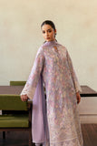 Afrozeh Daybreak Embroidered Lawn Unstitched 3Pc Suit - DUST LIT