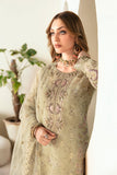 Ramsha Luxury Embroidered Organza Unstitched 3Pc Suit E-102