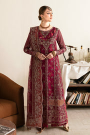 Ramsha Luxury Embroidered Organza Unstitched 3Pc Suit E-103