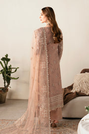 Ramsha Luxury Embroidered Organza Unstitched 3Pc Suit E-104