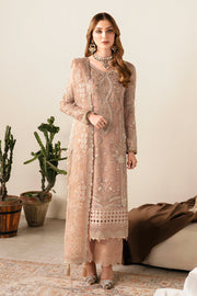 Ramsha Luxury Embroidered Organza Unstitched 3Pc Suit E-104