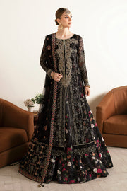 Ramsha Luxury Embroidered Organza Unstitched 3Pc Suit E-105