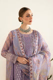 Ramsha Luxury Embroidered Organza Unstitched 3Pc Suit E-107